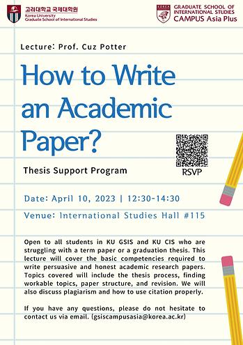 Thesis Support Program 